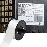 imagen de Brady B33-5-434 Rollo de etiquetas troqueladas para impresoras - 1 pulg. x 1/2 pulg. - Poliéster - Plateado - B-434