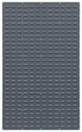 imagen de Quantum Storage Gris Acero al carbono 16 ga Panel con persiana - longitud total 36 pulg. - Ancho 1 pulg. - Altura 61 pulg. - 3661