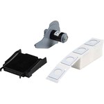 imagen de Brady M710 M7-167-593 Etiquetas para impresora con panel en relieve - 1.2 pulg. x 1.5 pulg. - Poliéster - Blanco - B-593