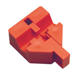 imagen de Brady Prinzing Rojo ABS Dispositivo de bloqueo de disyuntor 45307 - Ancho 1.87 pulg. - 754476-45307