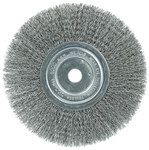 imagen de Weiler 01178 Wheel Brush - 8 in Dia - Crimped Steel Bristle