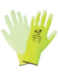 imagen de Global Glove PUG11 Verde neón Extrapequeño Nailon Guante de trabajo - Envuelto individualmente - 816368-02933