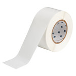 imagen de Brady THTOL-170-966B-1 Rollo de etiquetas troqueladas para impresoras - 2.4 pulg. x 2.4 pulg. - Poliéster - Transparente - B-966B