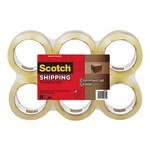 imagen de 3M Scotch 3750-6 Clear Box Sealing Tape - 48 mm Width x 50 m Length - 3.1 mil Thick - 91764