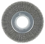 imagen de Weiler 03100 Wheel Brush - 7 in Dia - Crimped Steel Bristle