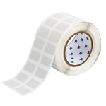 imagen de Brady Permashield THT-22-428-2 Rollo de etiquetas troqueladas para impresoras - 1.25 pulg. x 0.75 pulg. - Poliéster - Plateado - B-428