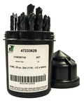 imagen de Precision Twist Drill 331HDSET Juego de taladro Jobber - Corte de mano derecha - Acabado Templado al vapor - Acero de alta velocidad - 7233629
