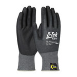 imagen de PIP G-Tek KEV 09-K1618 Gray 2XL Cut-Resistant Gloves - ANSI A3 Cut Resistance - Nitrile Foam Palm & Fingers Coating - 09-K1618/XXL