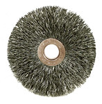 imagen de Weiler 16702 Cepillo de rueda - Rizado Acero inoxidable cerda