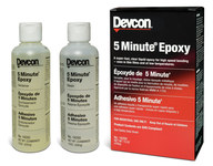 imagen de Devcon 5 Minute Amber Two-Part Epoxy Adhesive - Base & Accelerator (B/A) - 15 oz Kit - 14200