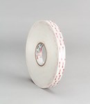 imagen de 3M 4930 Blanco Cinta VHB - 1/2 pulg. Anchura x 72 yd Longitud - 25 mil Espesor - 64613