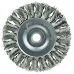 imagen de Weiler WEILER 08264V Cepillo de rueda - Nudo estándar/torcido Acero inoxidable cerda