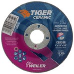 imagen de Weiler Tiger Disco esmerilador 58335 - 4 pulg. - Cerámico - 24 - R