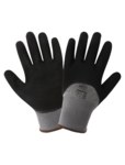 imagen de Global Glove Tsunami Grip 530MFG Black/Gray 10 Nylon Work Gloves - Nitrile Full Coverage Coating - 530MFG/10
