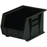 imagen de Akro-mils Akrobin 50 lb Negro Polímero de grado industrial Colgado/Apilado Contenedor de almacenamiento - longitud 10 3/4 pulg. - Ancho 8 1/4 pulg. - Altura 7 pulg. - Compartimientos 1 - 30239 BLACK