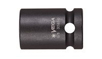 imagen de Vega Tools 11001-D 12 Puntos 10 mm Pared Delgada Toma De Impacto - Acero S2 Modificado - accionamiento 1/4 pulg. Cuadrado - B-Recta - 25.0 mm Longitud - 01156