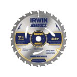 imagen de Irwin Marathon Hoja de sierra circular - diámetro de 7-1/4 pulg - 24030