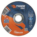 imagen de Weiler Tiger Disco de corte y esmerilado 58053 - 5 pulg. - Zirconia Alumina - 30 - T