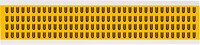 imagen de Brady 1500-U Etiqueta en forma de letra - U - Negro sobre amarillo - 1/4 pulg. x 3/8 pulg. - B-946