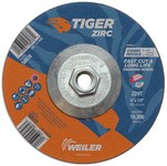 imagen de Weiler Tiger Zirc Disco esmerilador 58078 - 6 pulg. - Zirconio - 24 - T