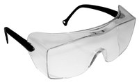 imagen de 3M OX 12163-00000-20 Universal Policarbonato Gafas de seguridad OTG lente Transparente - Marco envolvente - 078371-62225