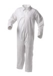 imagen de Ansell KleenGuard Overoles desechables para trabajo y uso general A35 38918 - tamaño Grande - Blanco