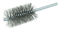 imagen de Weiler Stainless Steel Double Spiral Tube Brush - 5.5 in Length - 1 1/2 in Diameter - 0.014 in Bristle Diameter - 21413