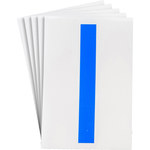 imagen de Brady Toughstripe 121743 Etiqueta en forma de letra - I - Azul - 6 pulg. x 8 pulg. - B-514