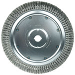 imagen de Weiler 09809 Wheel Brush - 14 in Dia - Knotted - Standard Twist Steel Bristle