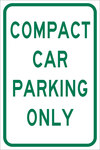 imagen de Brady Aluminio Rectángulo Cartel de información, restricción y permiso de estacionamiento Blanco - 12 pulg. Ancho x 18 pulg. Altura - 103719