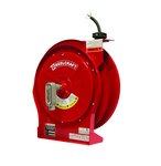 imagen de Reelcraft Industries L Series Cord Reel - 50 ft Cable Included - Spring Drive - 16 Amps - 600V - Flying Lead - 12 AWG - L 5550 124 X