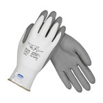 imagen de PIP Great White 19-D622 Gray/White Small Cut-Resistant Gloves - Polyurethane Palm & Fingers Coating - 8.7 in Length - 19-D622/S