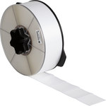 imagen de Brady WRAP-9-499 Rollo de etiquetas troqueladas para impresoras - 2 pulg. x 2 pulg. - Nailon - Blanco - B-499