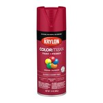 imagen de Krylon COLORmaxx Pintura en aerosol - Brillo Rojo cereza - 16 oz - 05511
