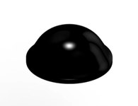 imagen de 3M Bumpon SJ5706 Negro Parachoques/espaciador - 0.375 pulg. Anchura - 0.15 pulg. Altura - 95949