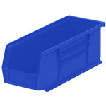 imagen de Akro-mils Akrobin 30 lb Azul Polímero de grado industrial Colgado/Apilado Contenedor de almacenamiento - longitud 10 7/8 pulg. - Ancho 4 1/8 pulg. - Altura 4 pulg. - Compartimientos 1 - 30224 BLUE