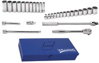 imagen de Williams JHWWSS-30F 12 Puntos Juego de llaves de vaso profundas - accionamiento 1/2 pulg. - 32142