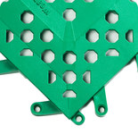 imagen de Wearwell F.I.T Tapete modular antifatiga 540.58x12x12GN-CS20 - 12 pulg. x 12 pulg. - PVC - Verde - 01479