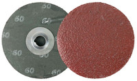 imagen de Weiler Tiger Aluminum Óxido de aluminio Disco de desbaste - Mediano grado - Accesorio Tipo S - 3 pulg. ancho x 3 pulg. longitud - Diámetro 3 pulg.3 pulg. - 59875
