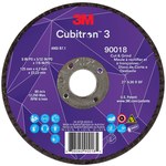 imagen de 3M Cubitron 3 Cut and Grind Wheel 90018 - Type 27 (Depressed Center) - 5 in - Precision Shaped Ceramic Aluminum Oxide - 36+