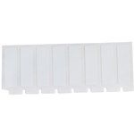 imagen de Brady FreezerBondz M5-112-492 Etiquetas criogénicas ultrafinas - 1.25 pulg. x 0.375 pulg. - Poliéster - Negro sobre blanco - B-492