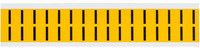 imagen de Brady 1520-I Etiqueta en forma de letra - I - Negro sobre amarillo - 9/16 pulg. x 3/4 pulg. - B-946