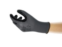 imagen de Ansell Edge 48-128 Black/Gray 10 Work Gloves - Nitrile Palm Coating - 48-128/10