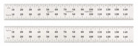 imagen de Starrett Acero templado para muelles Regla de acero - longitud de 150mm - ancho de 19mm - espesor de 1.2mm - C637-150