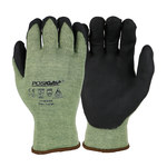 imagen de West Chester PosiGrip 713KSSN Black/Green X-Small Cut-Resistant Gloves - ANSI A6 Cut Resistance - Nitrile Palm Only Coating - 713KSSN/XS