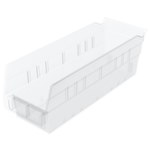 imagen de Akro-mils 78 cu in Transparente Polímero de grado industrial Estante Contenedor de almacenamiento - longitud 11 5/8 pulg. - Ancho 4 1/8 pulg. - Altura 4 pulg. - Compartimientos 1 - 30120SCLAR