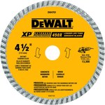 imagen de DEWALT XP Turbo Diamante Cuchilla de hormigón - diámetro de 4 1/2 pulg. - DW4701B