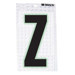 imagen de Brady 3010-Z Etiqueta en forma de letra - Z - Negro sobre plateado - 2 1/2 pulg. x 3 1/2 pulg. - B-309