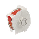 imagen de Brady 113121 Rollo de etiquetas para impresora - 1.125 pulg. x 100 pies - Vinilo - Rojo - B-595