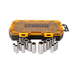 imagen de DEWALT DWMT73812 Juego de llaves de vaso profundas - Acero - accionamiento 3/8 pulg. - 38124